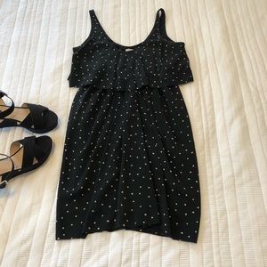 Aritzia Silk Ronnie Polka Dot Dress